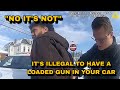 Cops Detained Him Because They Think It’s Illegal To Have A Loaded Gun