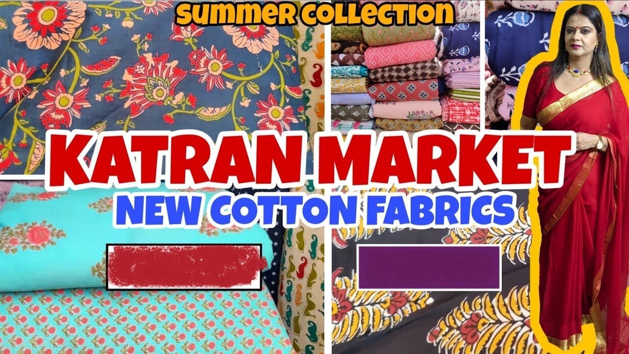 Katran Market Mangolpuri l New Summer Cotton Fabrics Shop no 177 Katran ...