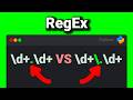 RegEx Dot (.) Explained For Beginners