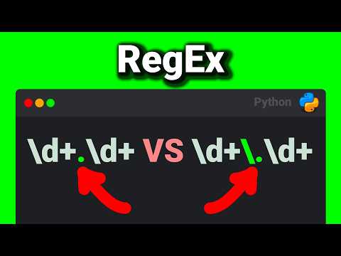 RegEx Dot (.) Explained For Beginners
