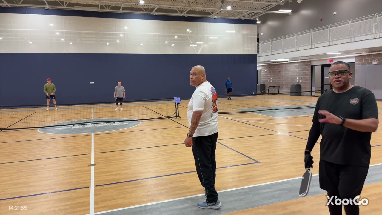 Team pressure men’s doubles Mac and Zubair 