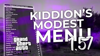NEW BEST MOD MENU GTA 5 ONLINE 1 57   KIDDIONS MOD MENU  UNDETECTED 2021 screenshot 4