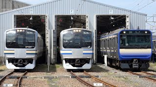 E217系旧塗装・新塗装 E235系「横須賀線-総武線だョ!全員集合」撮影会【幕・列番変更あり】2025.6.7/Y-101・Y-102・J-01編成走行シーン
