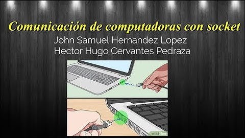 Comunicación  de dos computadoras  con socket (Lenguaje de programación Java y PHP).