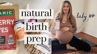 9 ways to prep your body for labor | 4th time mom tried & true methods