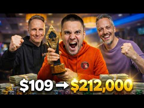 $212,000 Won In Online Poker!