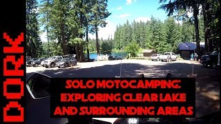 Oregon Motocamping Exploring Clear Lake Resort, Fish Lake, Ice Cap Campground, And More