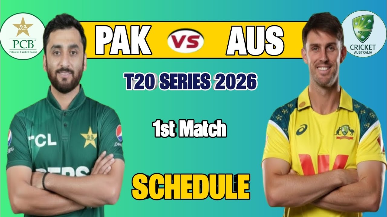 Pakistan vs Australia T20 Series 1st Match Date & Time | Pak vs Aus | T20 Series 1st Match Schedule 