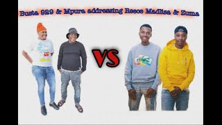 Busta 929 & Mpura Mpura addressing Reece Madlisa & Zuma on live Instagram.!!!!