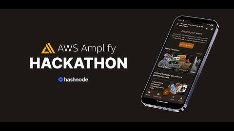AWS Amplify Hackathon 2023 - Sustainable World
