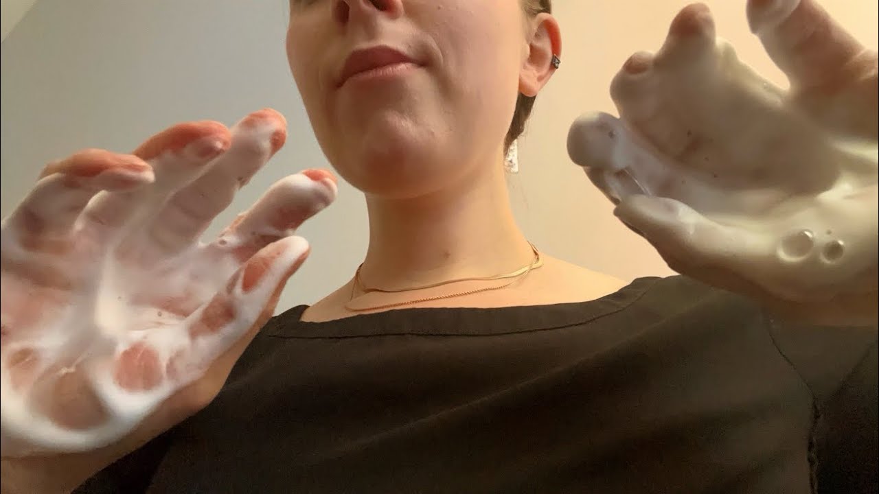 LoFi ASMR Hair Wash (water, scalp, brushing, suds sounds)