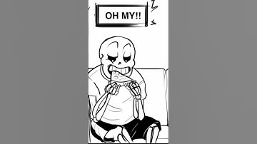 Papyrus and Sans Watch the NEWS! Undertale Comic Dub! #Undertale #Shorts #Sans #Papyrus