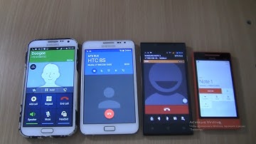 Incoming call&Outgoing call at the Same time Samsung Galaxy Note2+Note 1 Android 7+Doogee+HTC