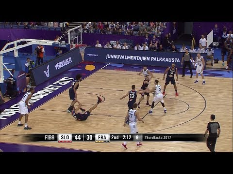 სლოვენია - საფრანგეთი. მატჩის საუკეთესო მომენტები #Eurobasket2017 Slovenia vs France Highlights