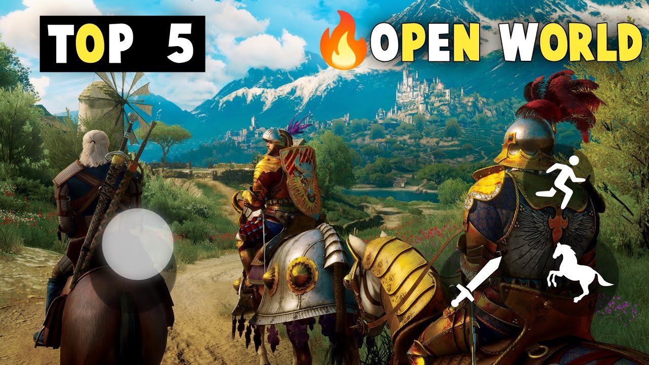 top 5 open world games 2023 | open world games for android - YouTube