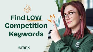 Find HIGH Search, LOW Competition Etsy Keywords with eRank!