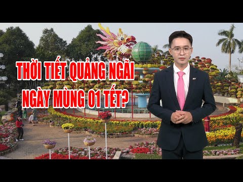 Bản tin thời tiết 09/02: Thời tiết Quảng Ngãi ngày Mùng 01 Tết? | PTQ