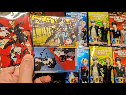 Persona 3, 4 and 5 Collector's Cards in Japan! - YouTube