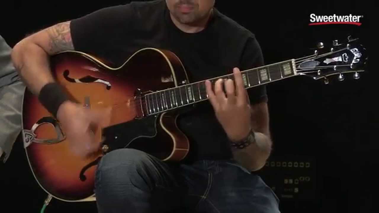Guild Newark Street A-150 Savoy Hollowbody Guitar Demo by