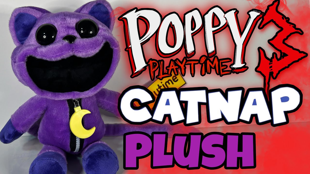 The Official CatNap Plush Is HERE! - [Poppy Playtime Plush Review