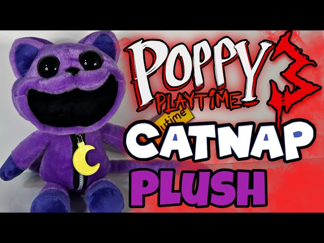 The Official CatNap Plush Is HERE! - [Poppy Playtime Plush Review