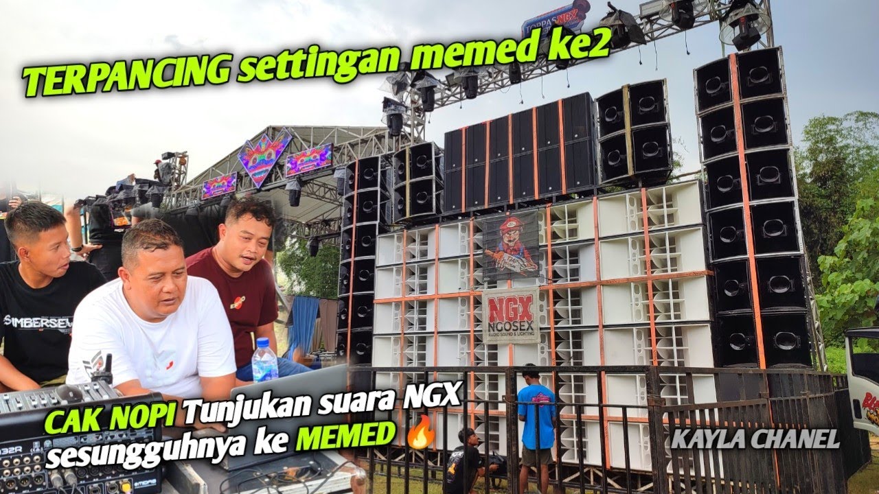 CAK NOPI TERPANCING SETTINGAN MEMED KE 2 PANAS CAK NOPI TUNJUKAN SUARA NGX SESUNGGUHNYA