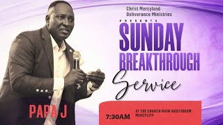 Sunday Breakthrough Service Live (19th April 2026) With Snr. Prophet Jeremiah Omoto Fufeyin.