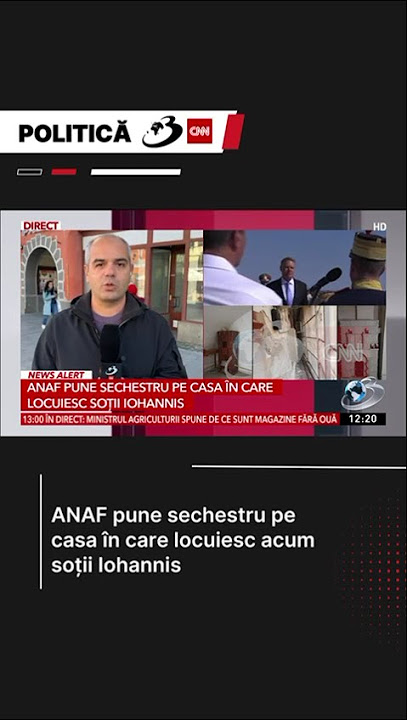 ANAF pune sechestru pe casa în care locuiesc acum soții Iohannis