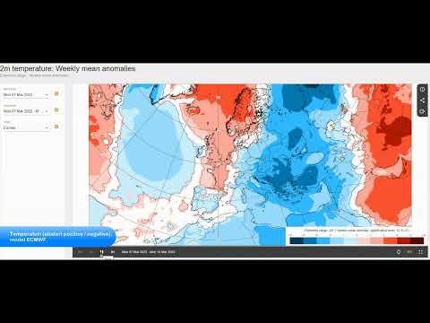 Estimare meteo martie 2022