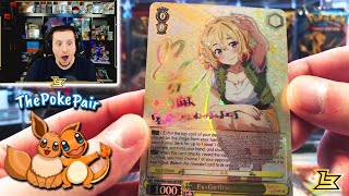 Opening 9 ENTIRE BOXES of RENT A GIRLFRIEND (English Weiss Schwarz Cards Opening)