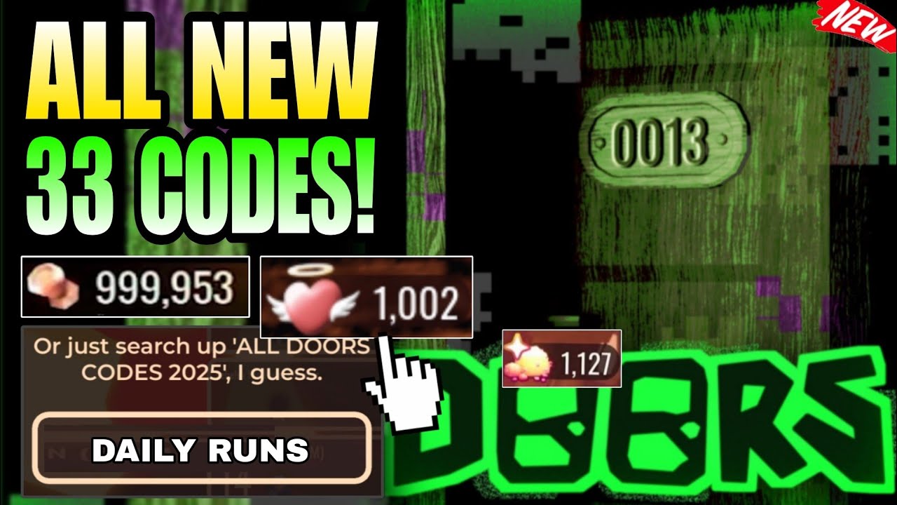 ALL NEW DAILY RUNS UPDATE IN ROBLOX DOORS 2026 JANUARY ALL WORKING 