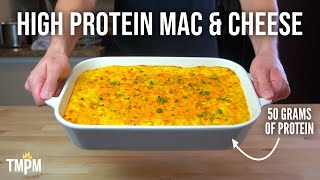 You Won't Believe What this Cheese Sauce is Made From | High Protein Mac & Cheese