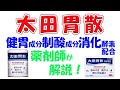 【芳香性健胃消化薬】太田胃散　飲みすぎ、胸やけ、胃の不快感に　解説