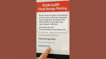 Scam Alert: Cloud Storage Phishing #Shorts