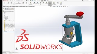 Assembly tutorial Part1for a Universal Joint Tutorial in Solidworks
