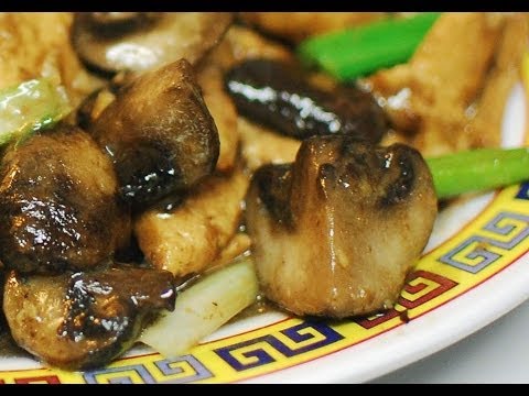 雞肉蘑菇-chicken-with-mushroom-:-stir-fry-:-authentic-chinese-cooking