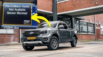 “Pre-Collision Assist not Available, Sensor Blocked” warning in Ford