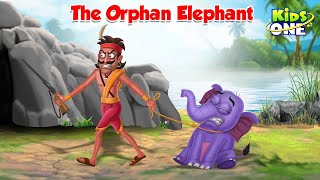 English Cartoon Stories | The Orphan Elephant Story | Cartoon Moral Stories | English Fairy Tales
