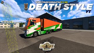 ETS2 1.50 UPDATE |  ETS2 Live | 1.50 | Euro Truck Simulator 2 Live  | Death Style YT