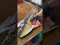 Ultimate mahi mahi fillet skinning mastery revealed鬼頭刀去皮分切大師級技巧公開 #MahiMahiFish #KnifeMaster #鬼頭刀