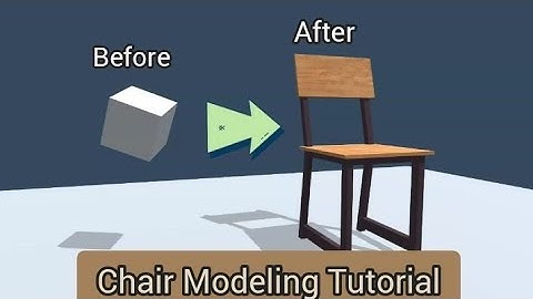 Chair modelling tutorial || Prisma 3d