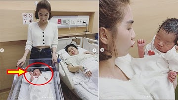 Bế cháu VỪA SINH Ngọc Trinh tuyên bố: HAY LĂM SAU SINH MỘT ĐỨA