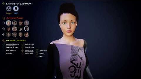 Unity3D: Character Creation Update1 (WIP)