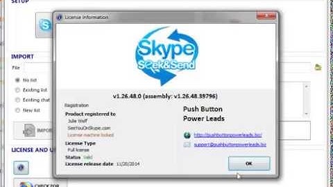 Skype Seek&Send Version Tip for firstname tag by Julie Wolf
