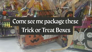 Packaging My Trick o Treat Bags