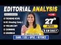 Editorial Analysis | 27th April, 2026 | Vocab, Grammar, Reading, Skimming | Nimisha Bansal