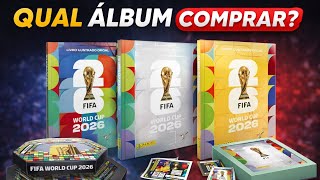 QUAL VERSÃO DO ÁLBUM COMPRAR ? NORMAL,PRATEADO OU DOURADO! ÁLBUM DA COPA DO MUNDO DE 2026