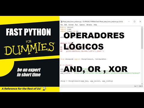 PYTHON RÁPIDO PARA PRINCIPIANTES-OPERADORES LÓGICOS-BÁSICO FUNDAMENTAL INICIO