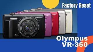How to Factory Reset Olympus Digital Camera