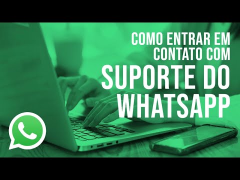 Como entrar em contato com o suporte whatsapp business?